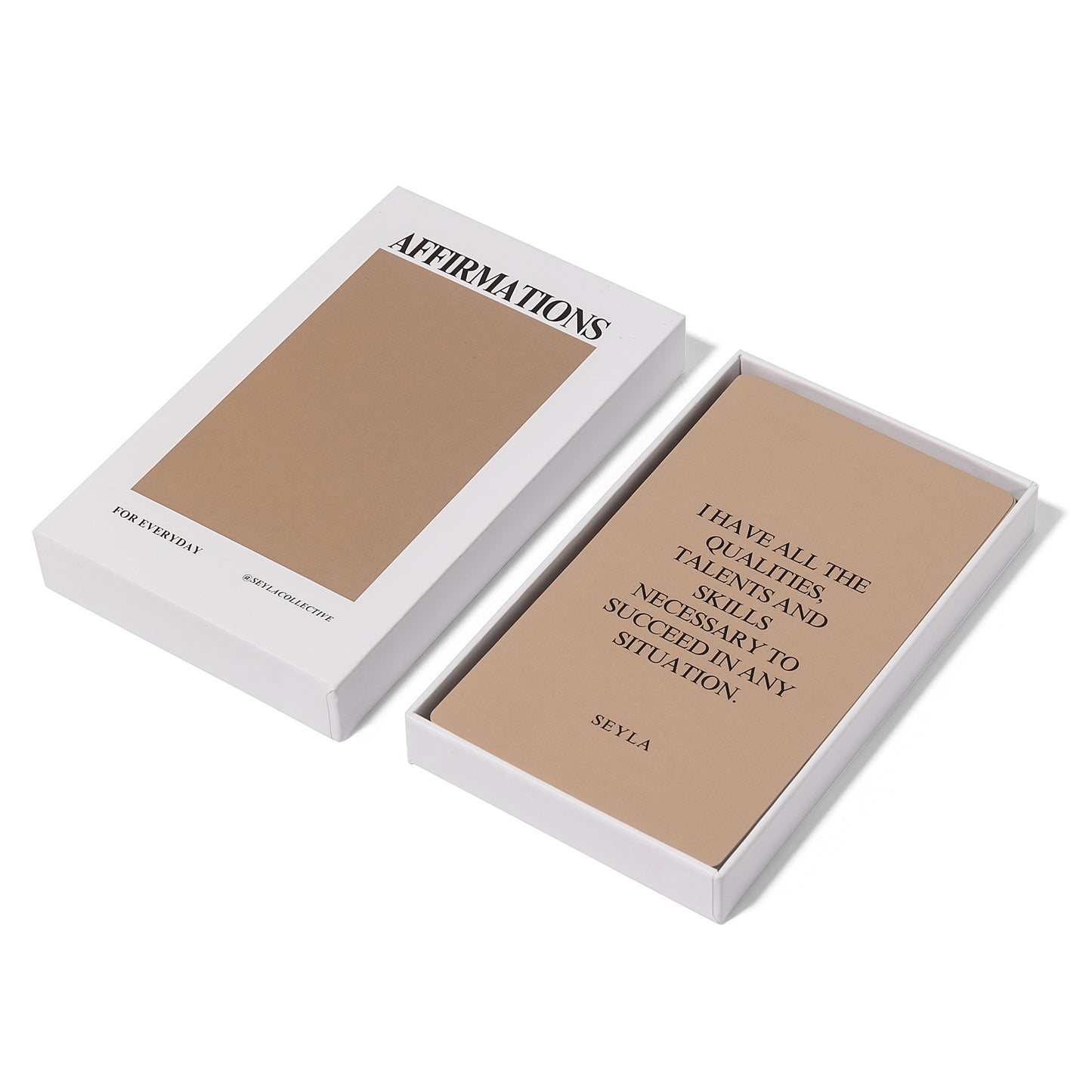 AFFIRMATIONS FOR EVERYDAY- A Deck for Your Daily Self-Care