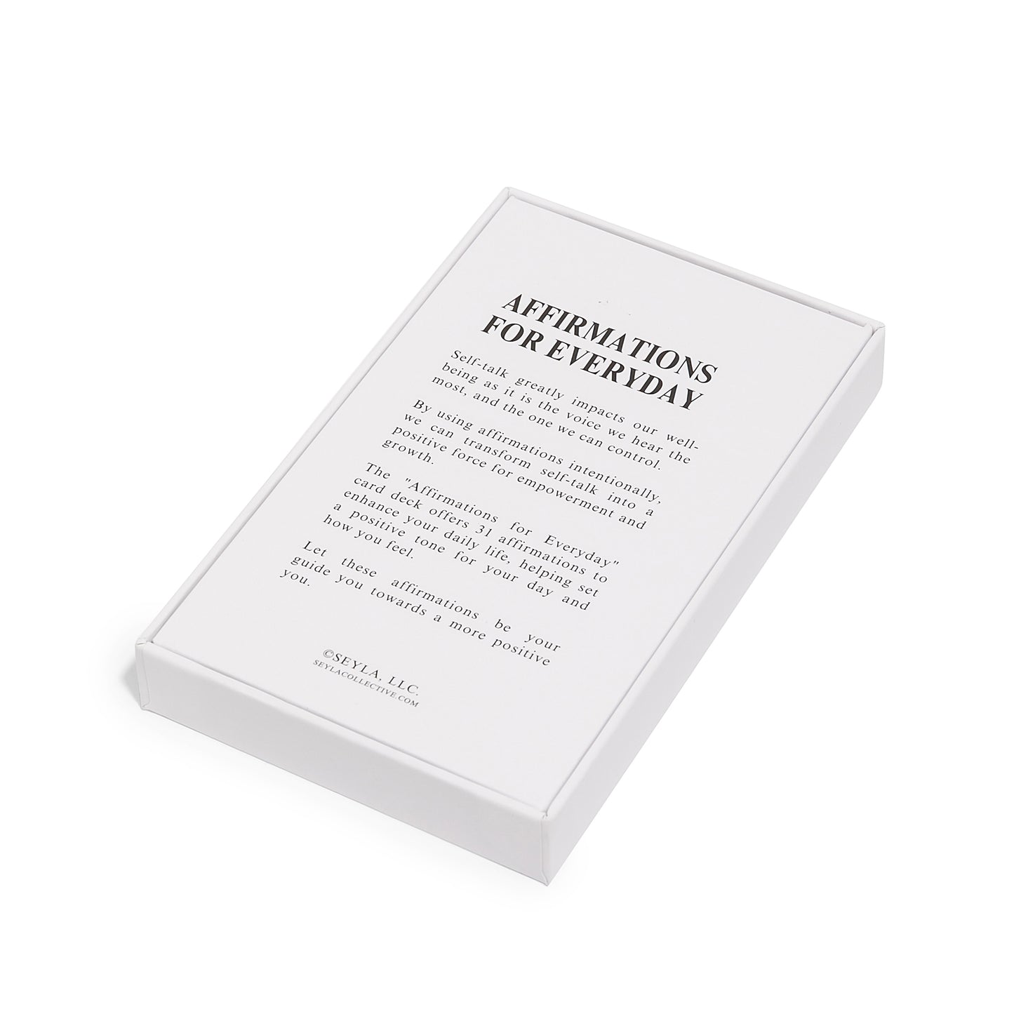 AFFIRMATIONS FOR EVERYDAY- A Deck for Your Daily Self-Care